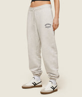 Phys Ed Logo Sweatpants Light Grey Marl