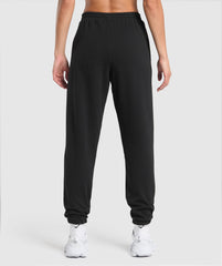 Running Graphic Joggers Black