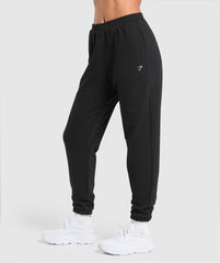 Running Graphic Joggers Black