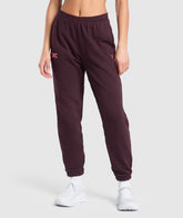 Running Graphic Joggers Depth Purple