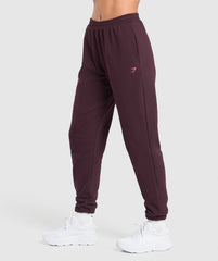 Running Graphic Joggers Depth Purple