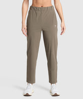 Tapered Woven Pants Camo Brown
