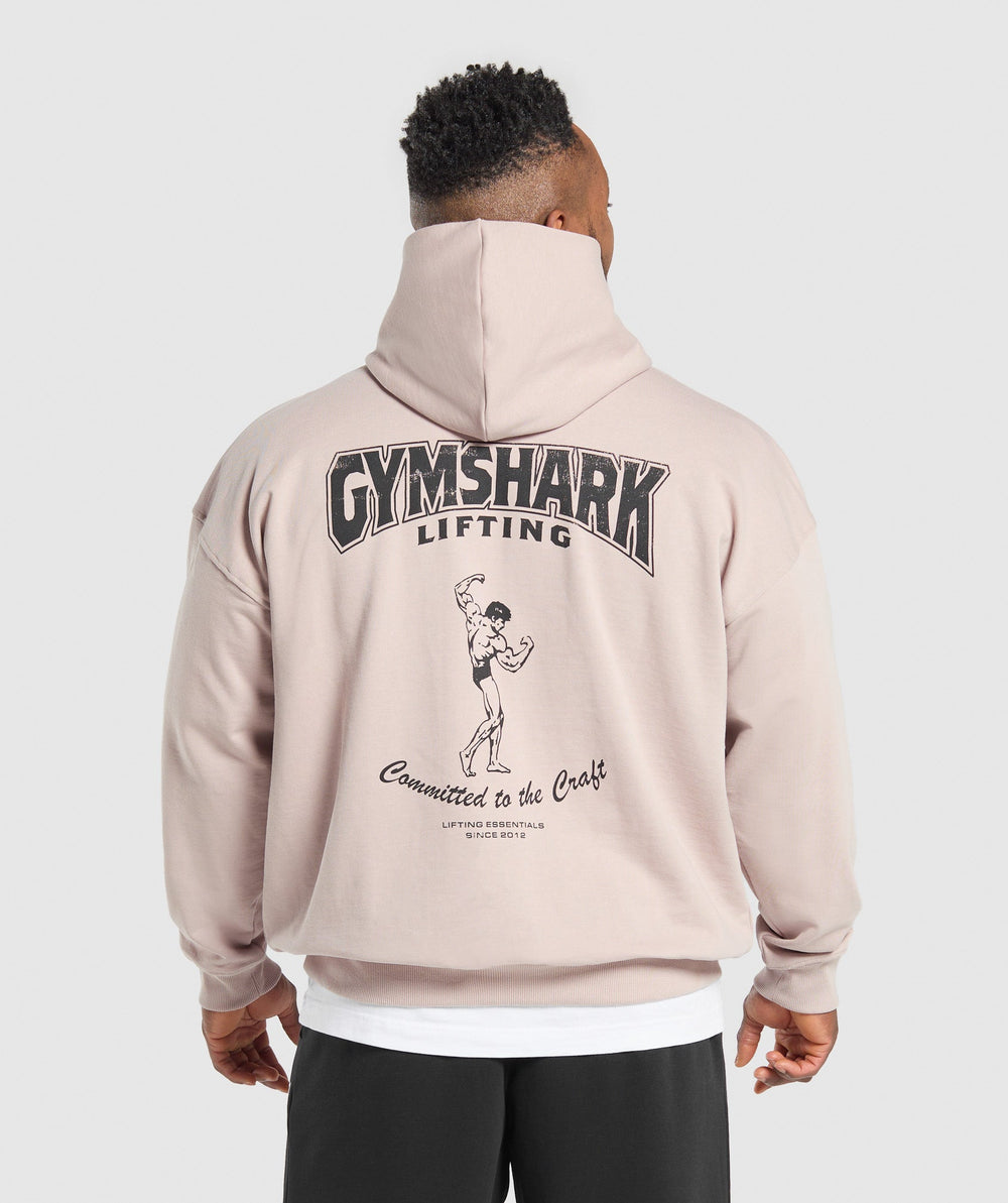 Committed to the Craft Hoodie Muted Pink