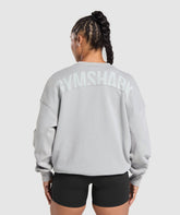 Power Washed Sweatshirt Silver Grey