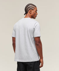 Crest T-Shirt Light Grey Marl