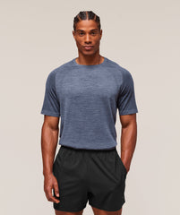 Versatile Seamless T-Shirt Iron Blue/Navy