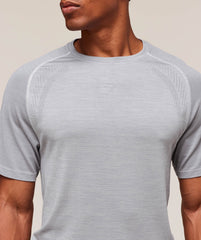 Versatile Seamless T-Shirt Light Grey/Smokey Grey