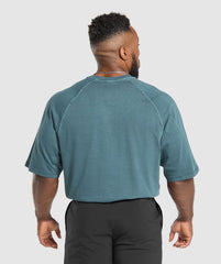 Premium Legacy T-Shirt Cargo Blue
