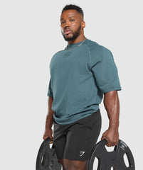 Premium Legacy T-Shirt Cargo Blue