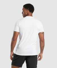 Arrival V-Neck T Shirt White