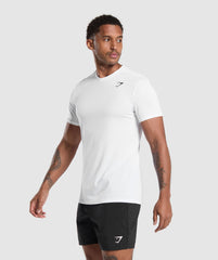 Arrival V-Neck T Shirt White