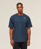 Essential Oversized T-Shirt Navy
