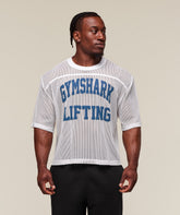 Mesh Oversized T-Shirt White