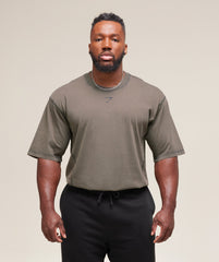 Heritage Washed T-Shirt Strength Green