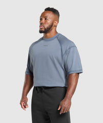 Heavyweight T-Shirt Iron Blue