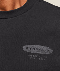 For The Lifters Boxy T-Shirt Black