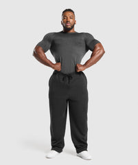 Tectonic Seamless T Shirt Asphalt Grey/Black