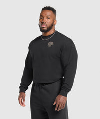 Flying Weights Long Sleeve T-Shirt Black