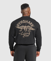 Flying Weights Long Sleeve T-Shirt Black
