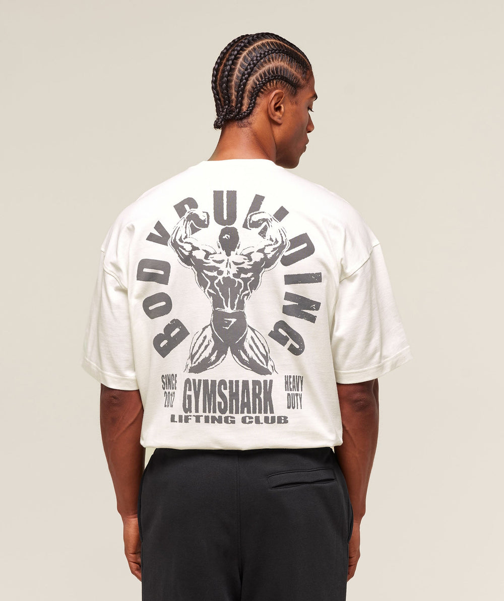 Lifting Club Flex T-Shirt Soft White
