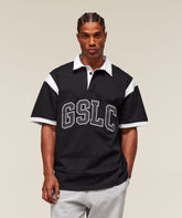 GSLC Retro Polo Shirt Black/White