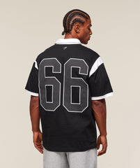 GSLC Retro Polo Shirt Black/White