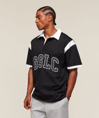 GSLC Retro Polo Shirt Black/White