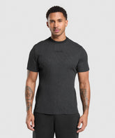 Waffle T-Shirt Black