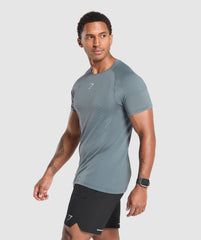 Apex Seamless T-Shirt Iron Blue/Cool Blue