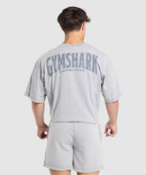 Heritage Washed T-Shirt Denim Grey