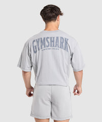Heritage Washed T-Shirt Denim Grey