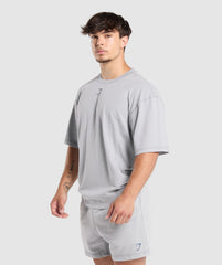 Heritage Washed T-Shirt Denim Grey