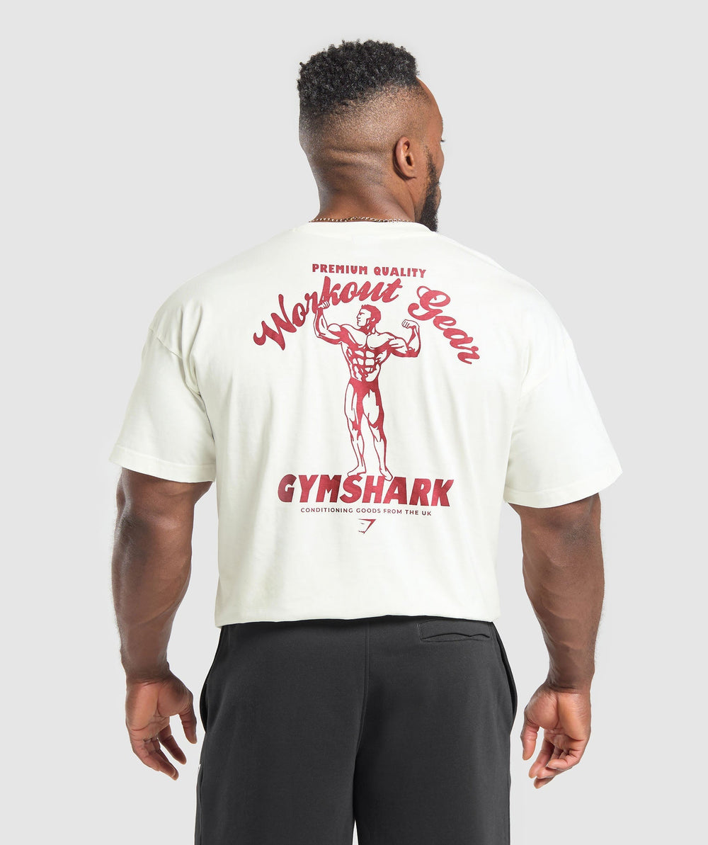 Workout Gear T-Shirt Soft White