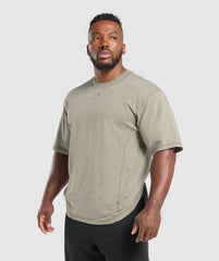 Heritage Washed T-Shirt Utility Green