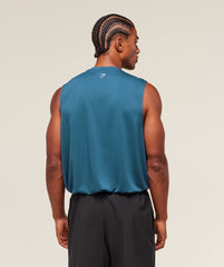 S&C Graphic Cut Off Tank Success Blue