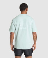 Running Graphic T-Shirt Cool Blue