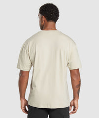 Essential Oversized T-Shirt Pebble Grey