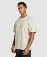 Essential Oversized T-Shirt Pebble Grey