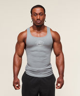 Legacy Ribbed Tank Denim Grey