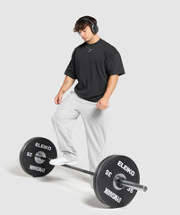 Lifting Club T-Shirt Black/Light Grey