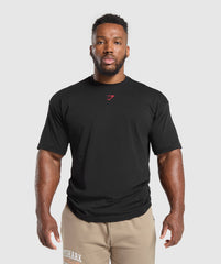 Trophy Graphic T-Shirt Black