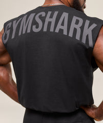 Power Cut Off Tank Black
