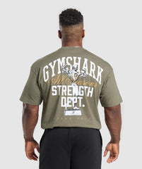 Trophy Graphic T-Shirt Base Green
