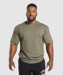 Trophy Graphic T-Shirt Base Green