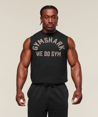 We Do Gym Tank Black