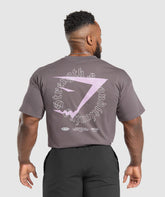 Strength and Conditioning T-Shirt Brushed Purple