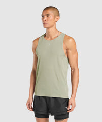 Running Tank Chalk Green