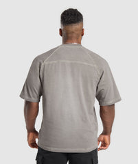 Heavyweight T-Shirt Metal Grey/Asphalt Grey