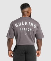 Bulking Season T-Shirt Brushed Purple