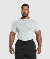 Geo Animal Seamless T-Shirt Cool Blue/Cargo Blue